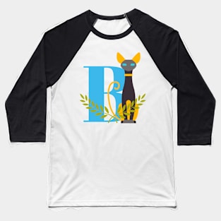 Embrace your inner feline grace - Bastet's blessings upon you. Baseball T-Shirt